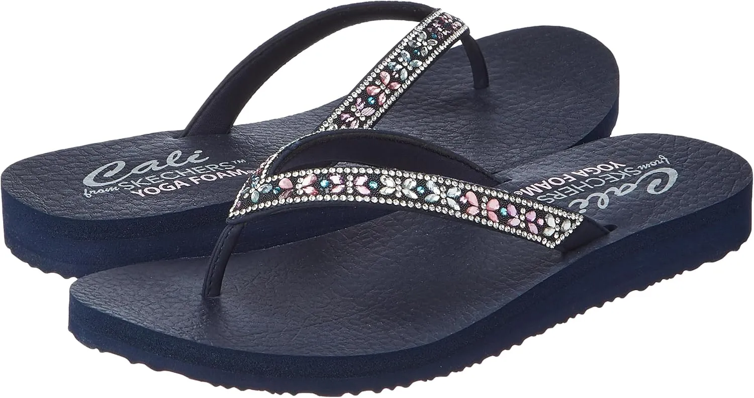 Skechers Women's Vinyasa-Wild Daisies Flip-Flop