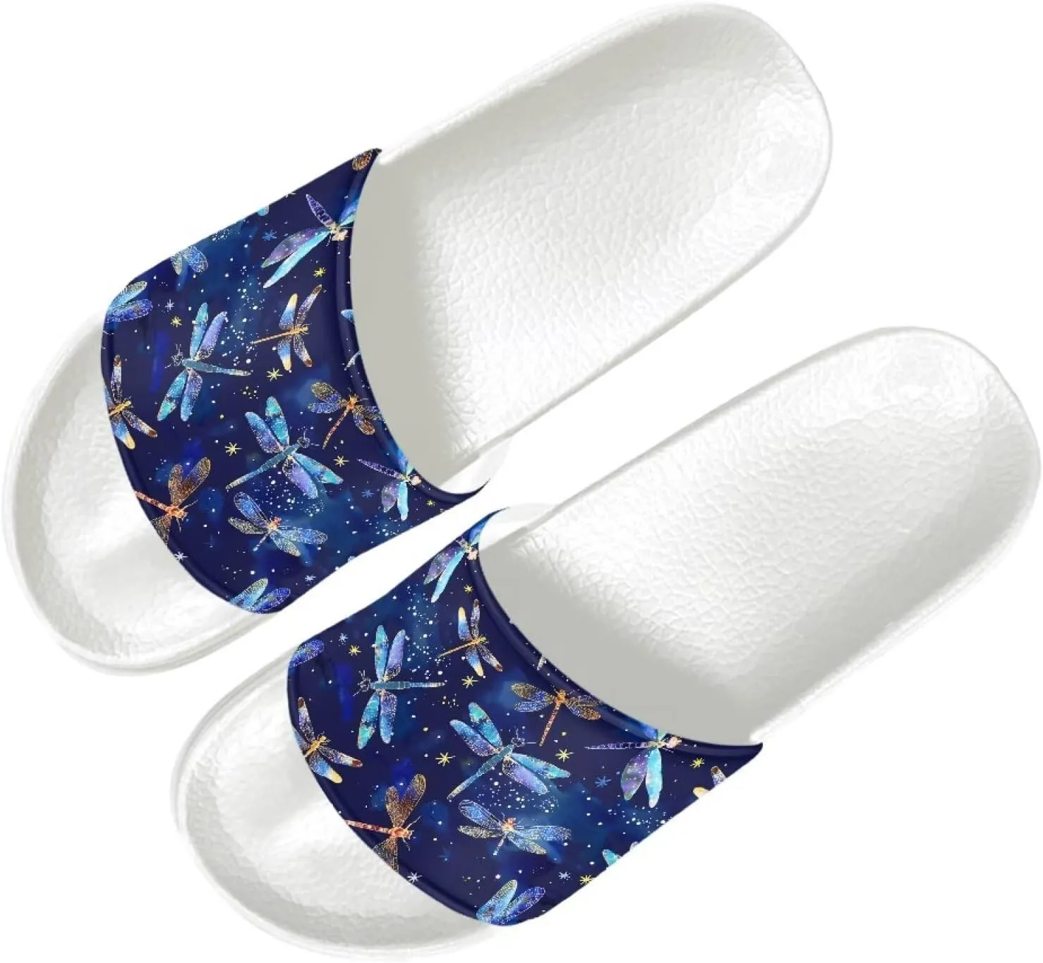 Slide Sandals Open Toe Shower Slipper Non-Slip EVA House Shoes for Women