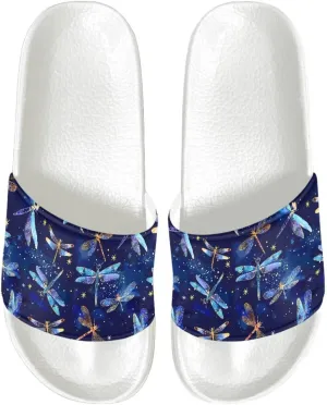 Slide Sandals Open Toe Shower Slipper Non-Slip EVA House Shoes for Women