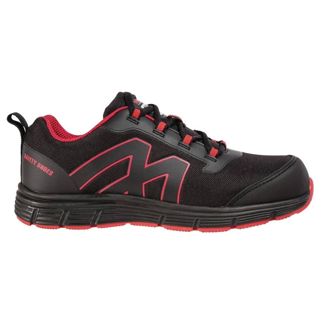 Slipbuster Mesh Safety Trainers Black 42