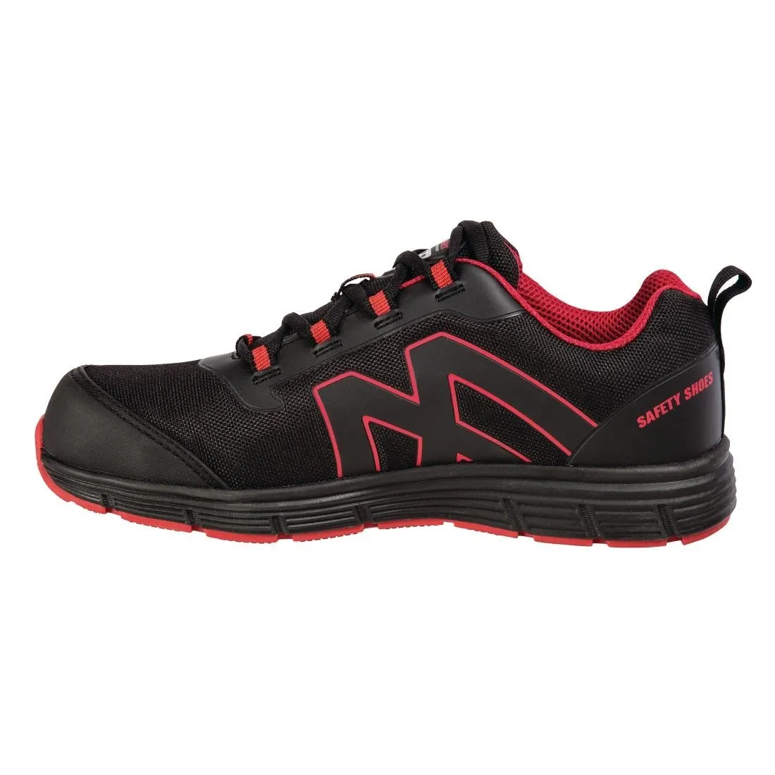 Slipbuster Mesh Safety Trainers Black 42