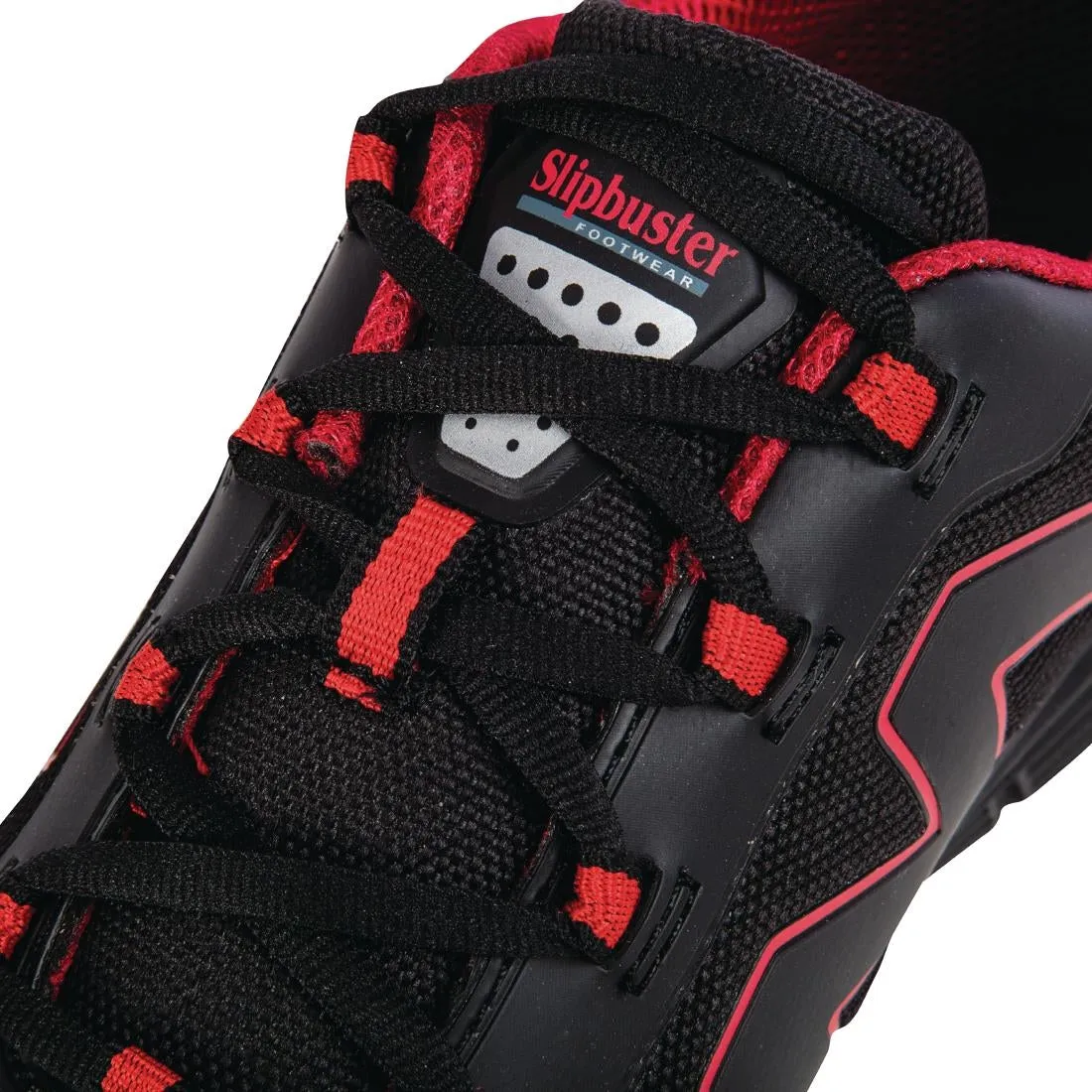 Slipbuster Mesh Safety Trainers Black 42