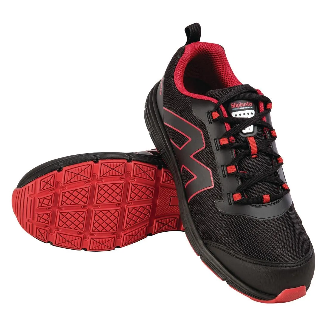 Slipbuster Mesh Safety Trainers Black 43