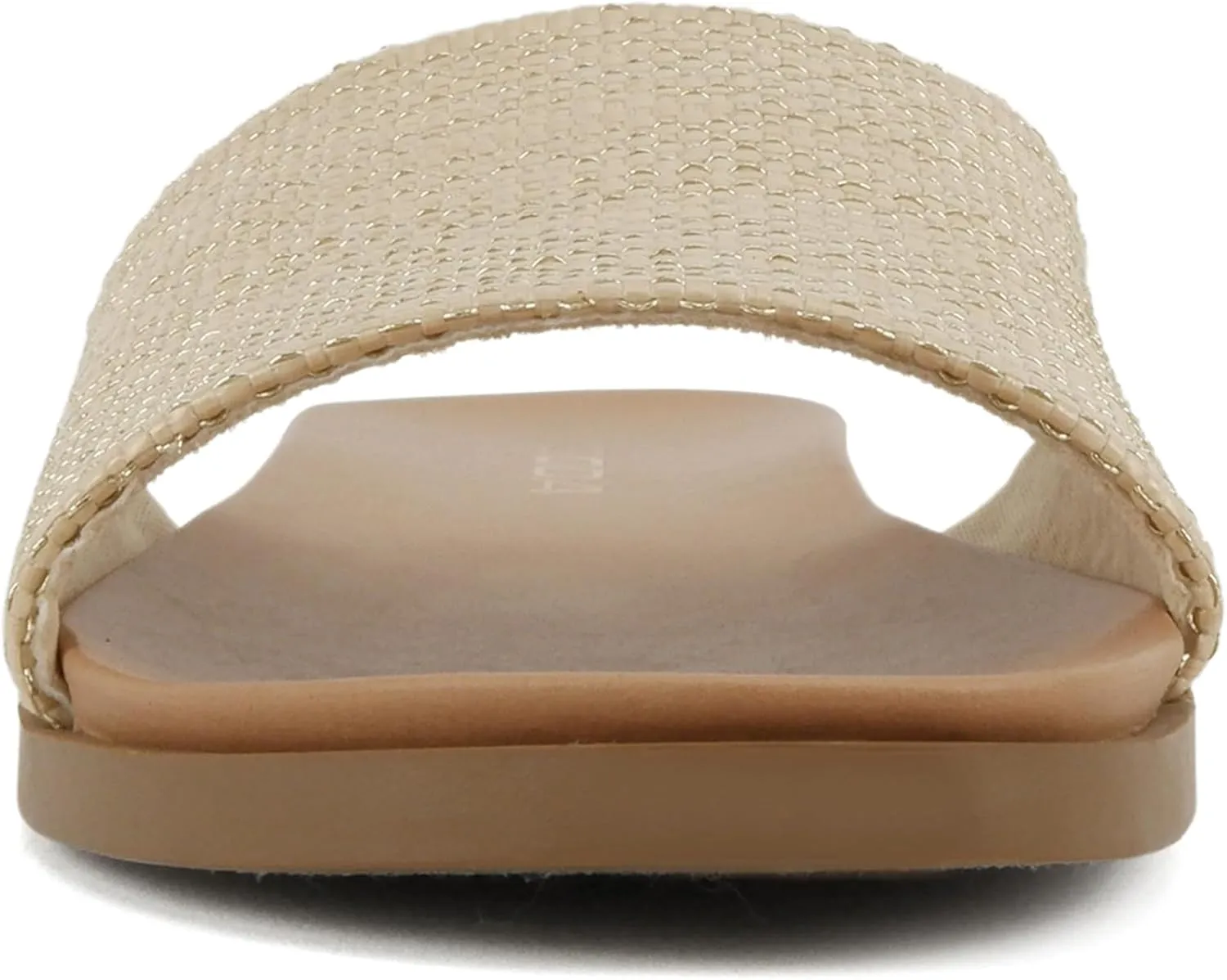 Soda “Board” ~ Women Open Round Toe Single Band Slide Sandal