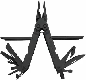 SOG Powerlock V-Cutter- Multi-Tool Pocket Utility Tool Set with 18 Specialty Tools for Heavy-Duty Field Use and Nylon Carrying Pouch (B63N-CP)