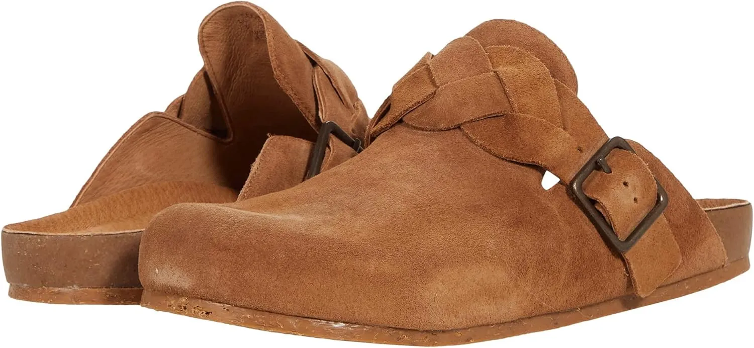 Soludos Ludlow Flat Suede Mule Tan 11 B (M)