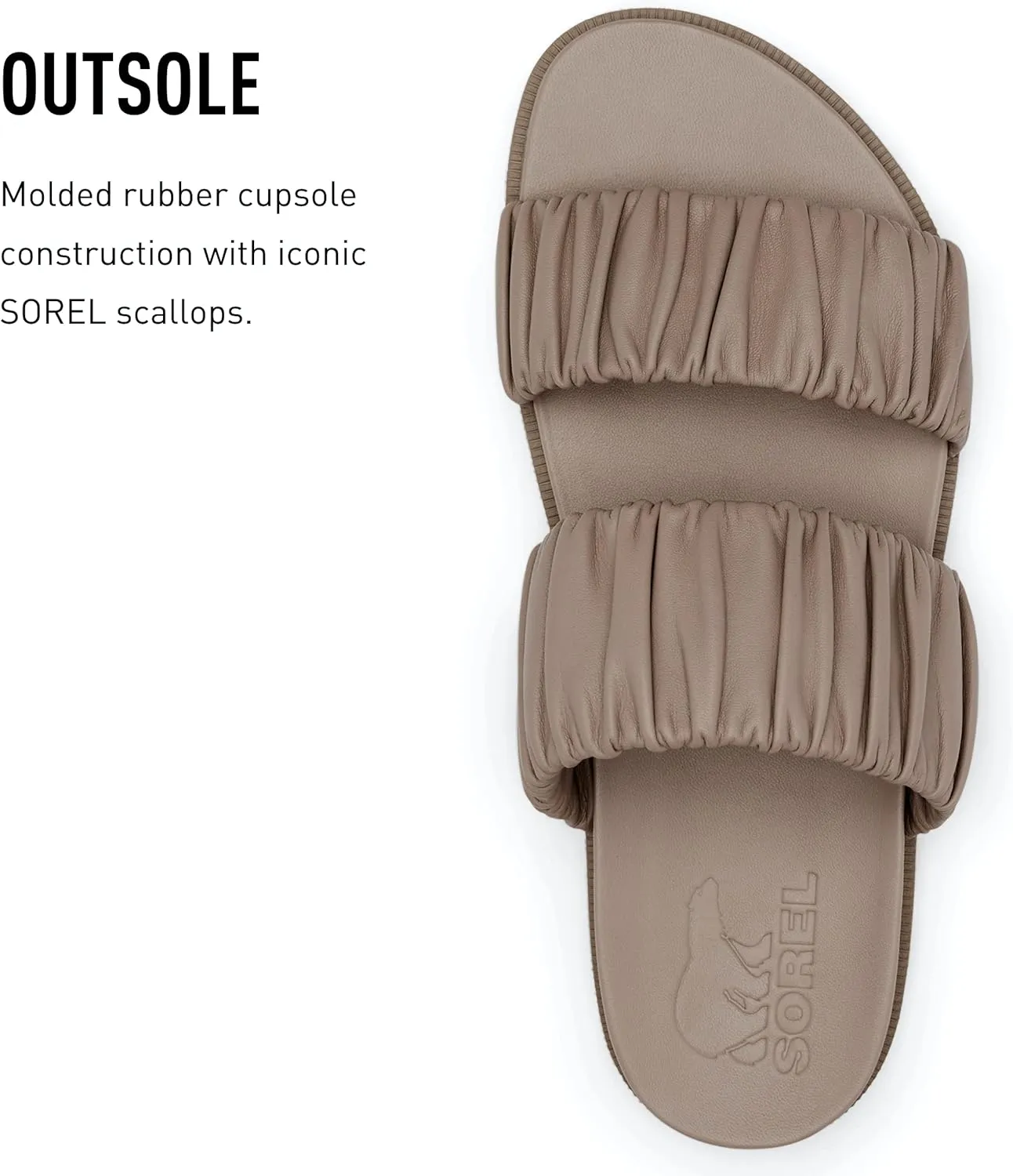 Sorel Women's Roaming Two Strap Slide Sandals