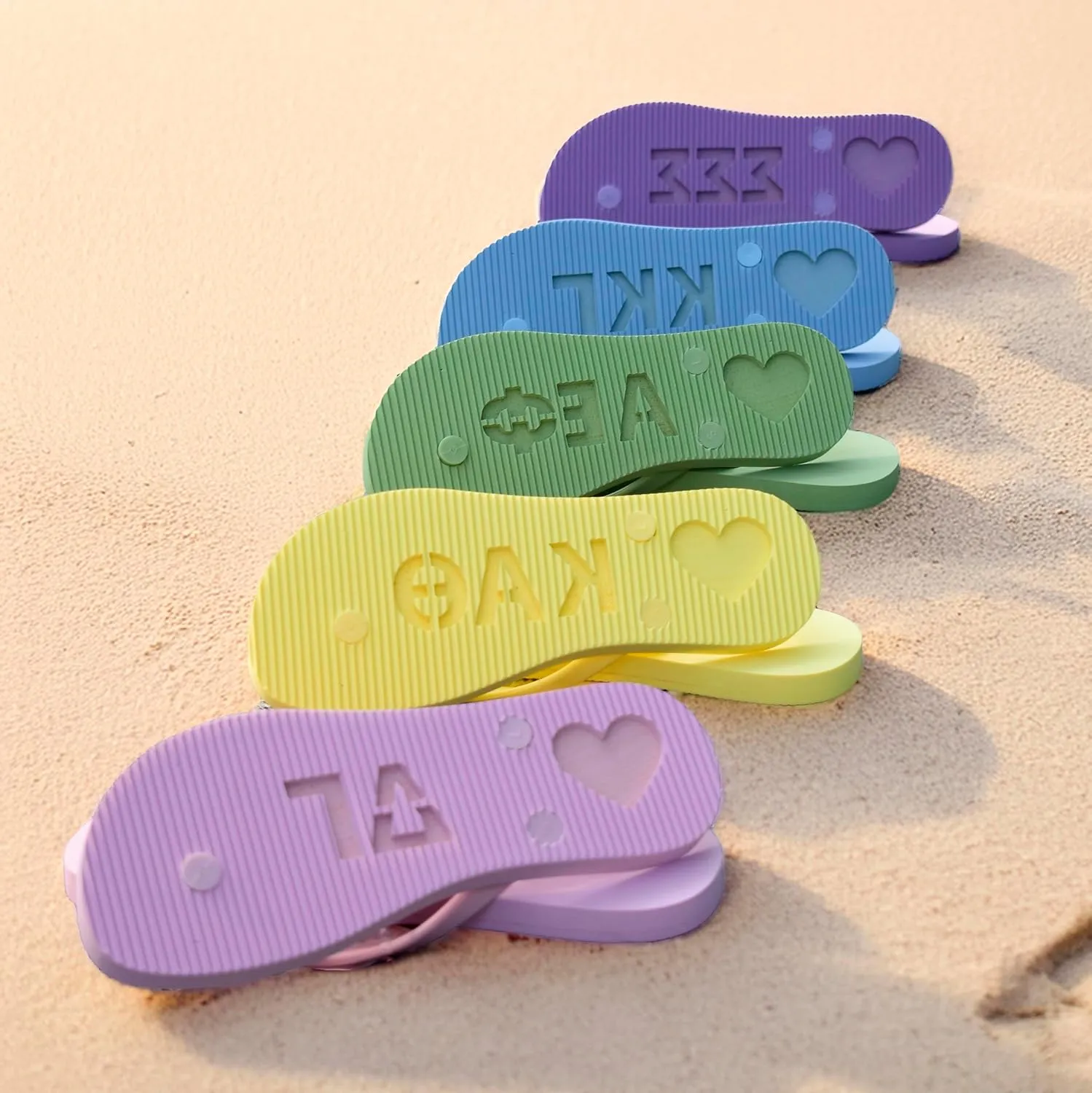 Sorority Shop Sigma Kappa Flip Flops - Officially Licensed Sorority Flip Flop - Flip Flops for Women