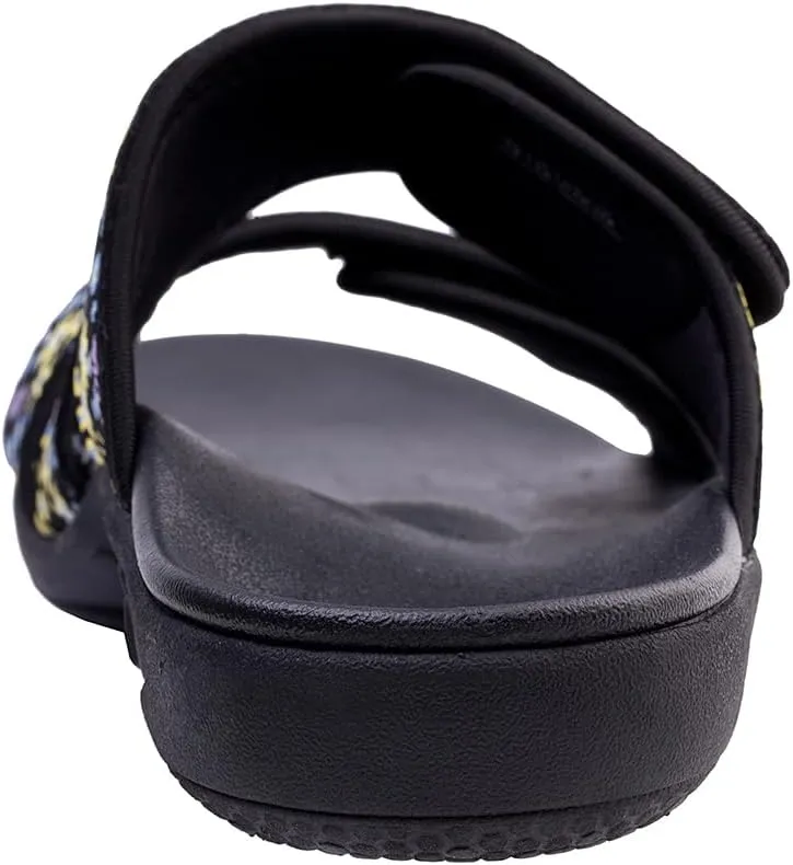Spenco Women's Kholo Dainty Floral Slide Sandal