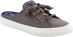 Sperry Crest Vibe Mule Canvas Grey 12 M (B)