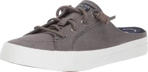 Sperry Crest Vibe Mule Canvas Grey 5.5 M (B)