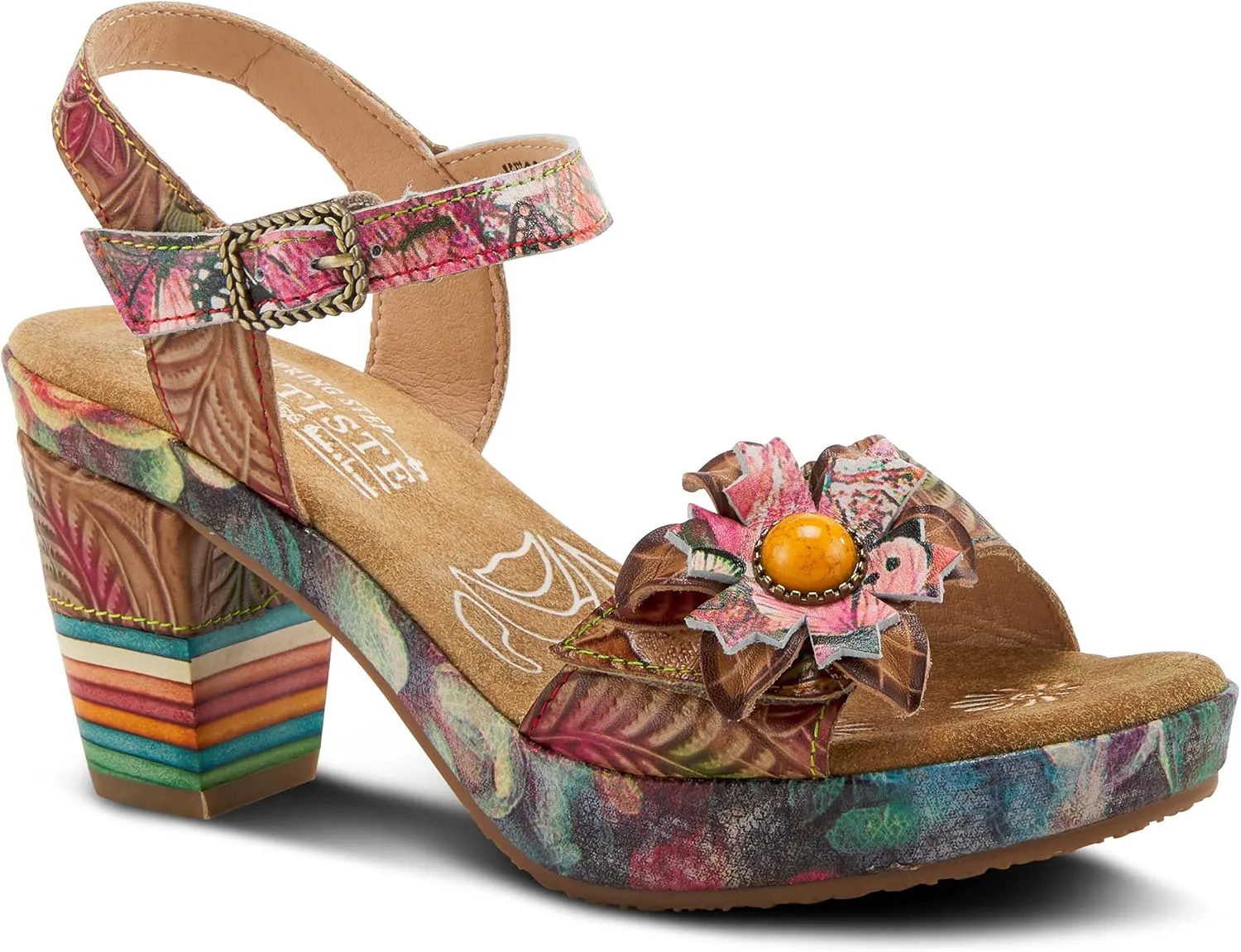 Spring Step L'Artiste Women's Leilanie Quarter Strap Sandal