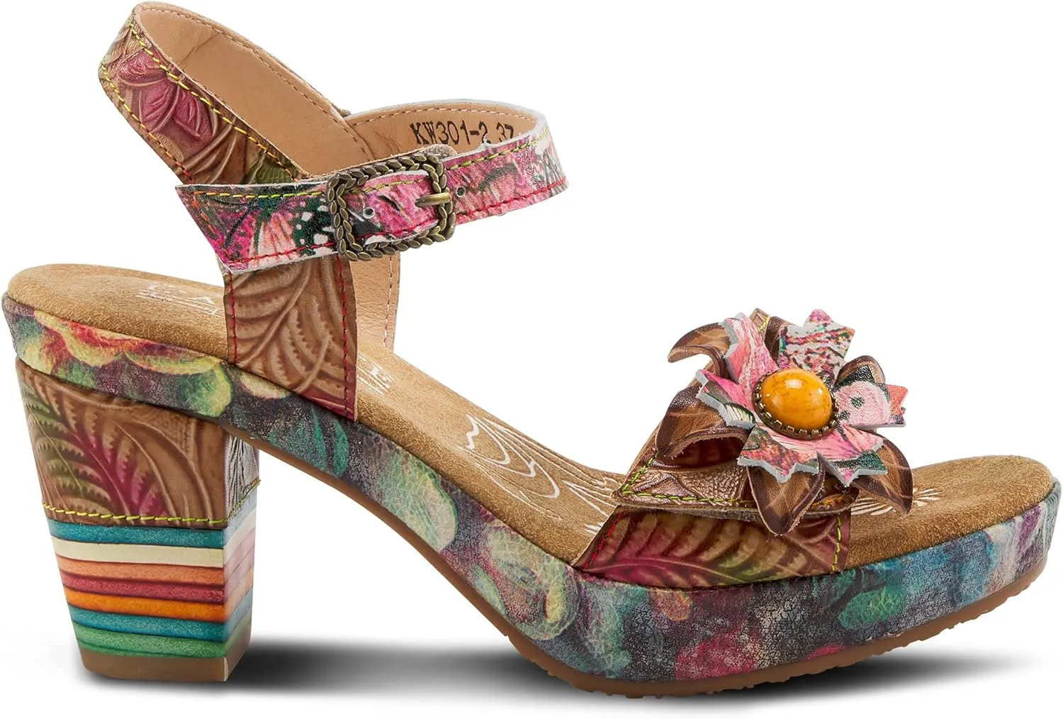 Spring Step L'Artiste Women's Leilanie Quarter Strap Sandal