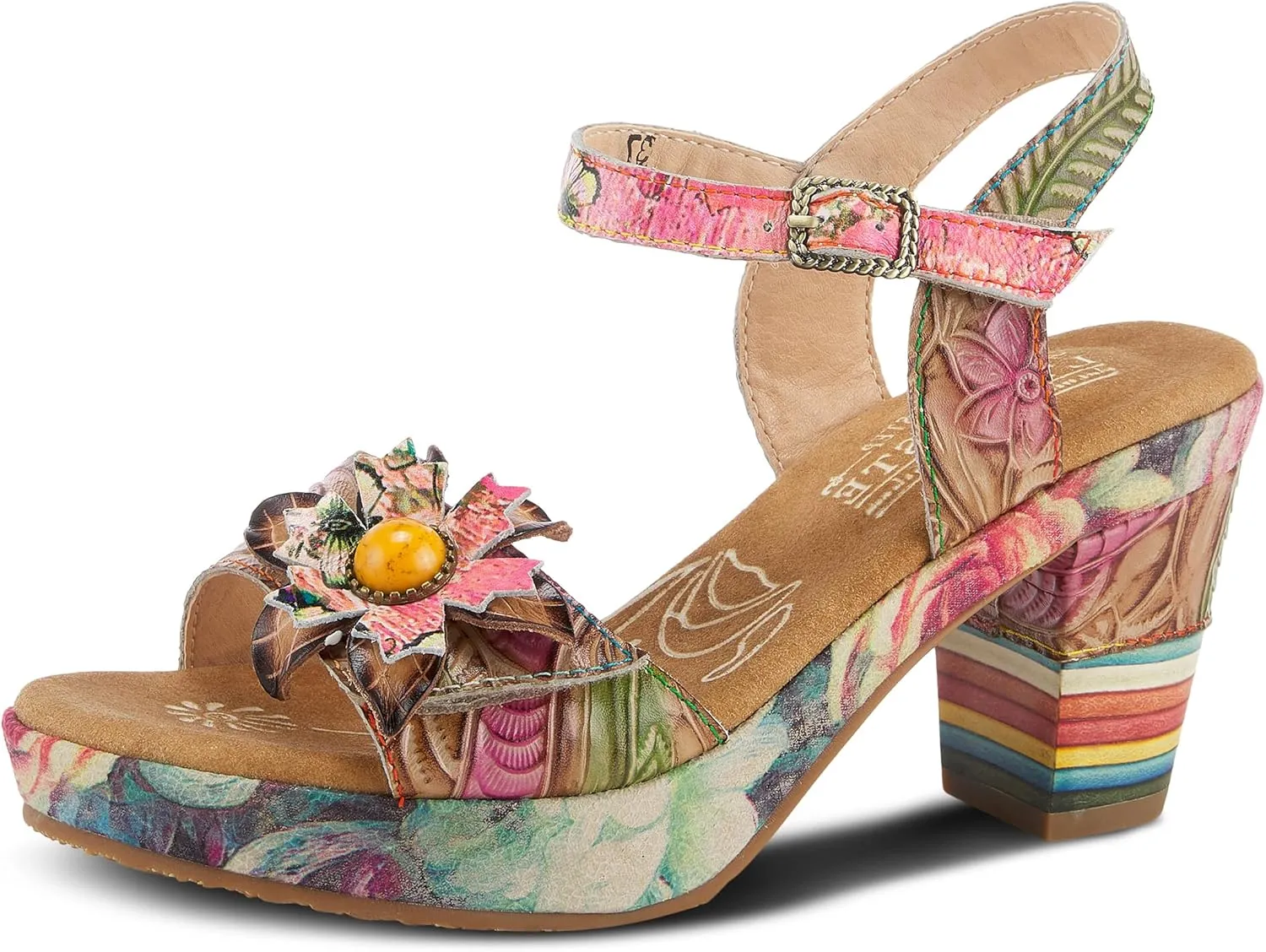 Spring Step L'Artiste Women's Leilanie Quarter Strap Sandal