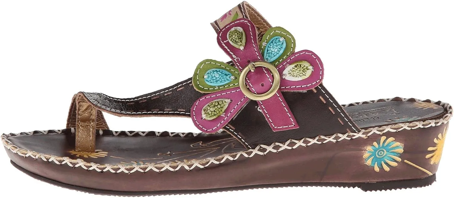 Spring Step L'Artiste Women's SANTORINI Slide Wedge Sandal