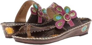 Spring Step L'Artiste Women's SANTORINI Slide Wedge Sandal