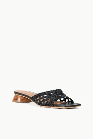 STAUD - Women - Black Simone Crochet Heel