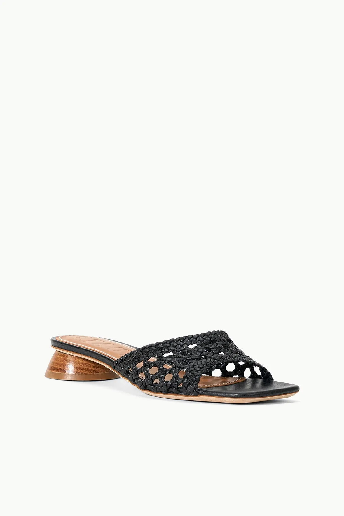 STAUD - Women - Black Simone Crochet Heel