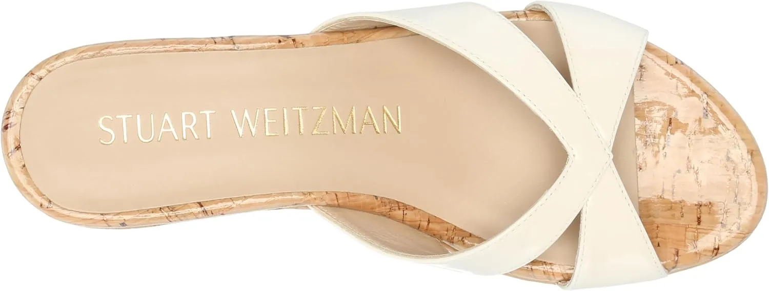 Stuart Weitzman Women's Carmen Platform Slide