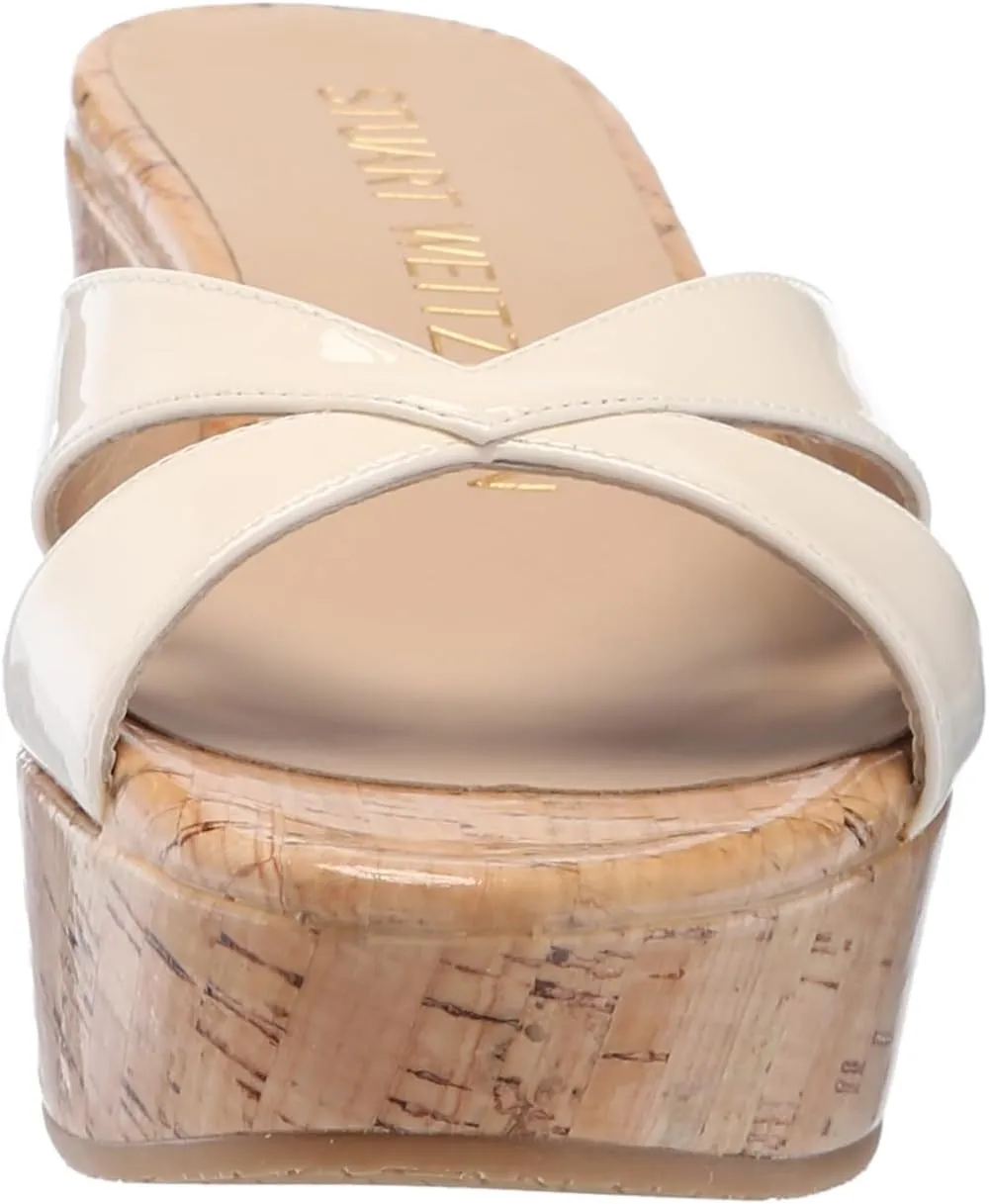 Stuart Weitzman Women's Carmen Platform Slide