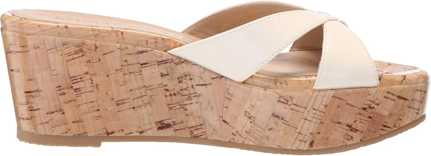 Stuart Weitzman Women's Carmen Platform Slide