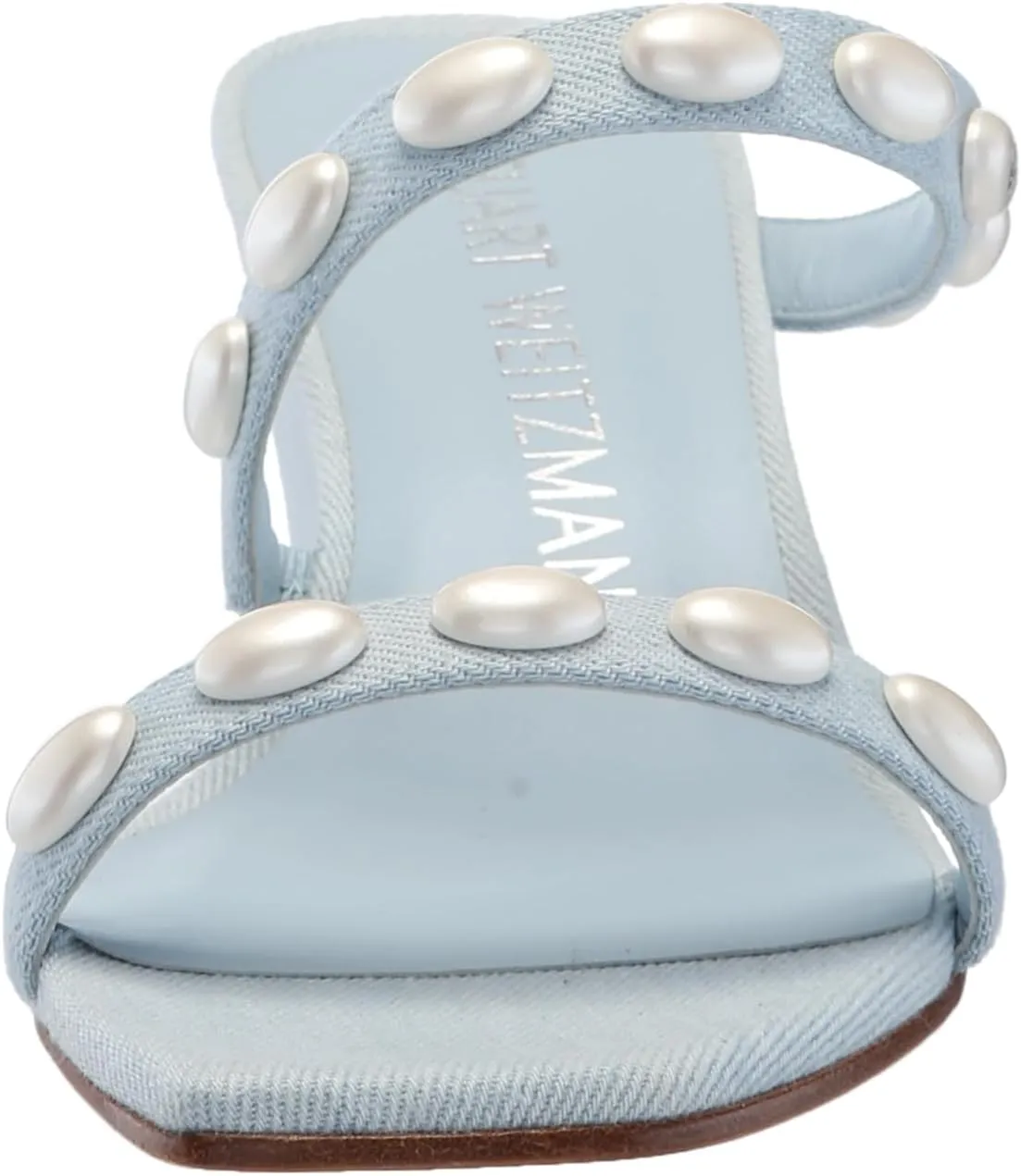 Stuart Weitzman Women's Pearlita 50 Wedge Slide Platform