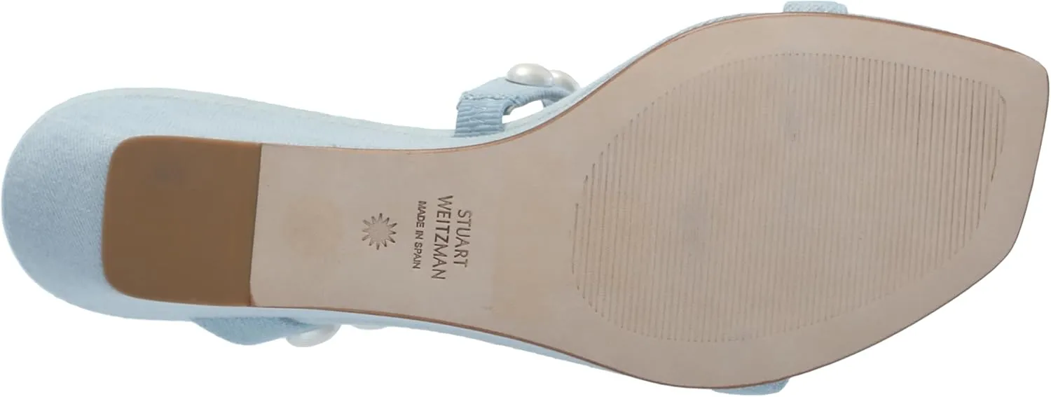 Stuart Weitzman Women's Pearlita 50 Wedge Slide Platform