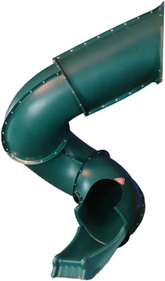 Swing-N-Slide 7 ft.Turbo Tube Slide , Green