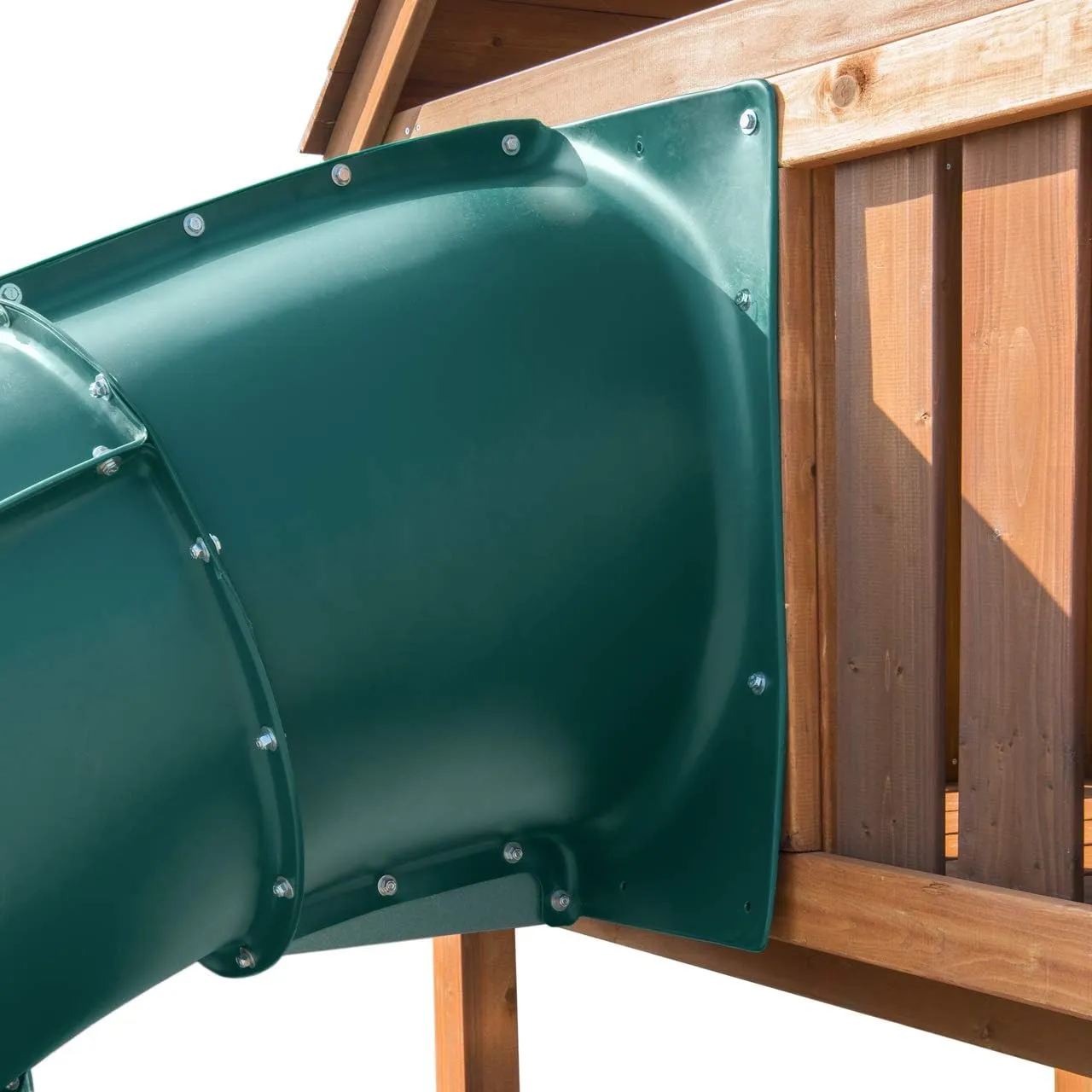 Swing-N-Slide 7 ft.Turbo Tube Slide , Green