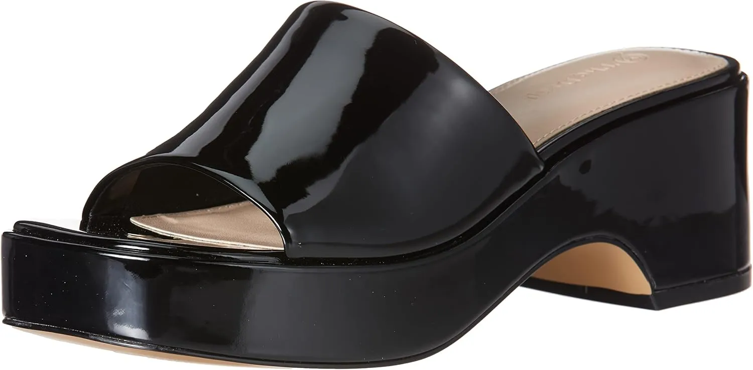 The Drop Women's Bertina Platform Slide Sandals