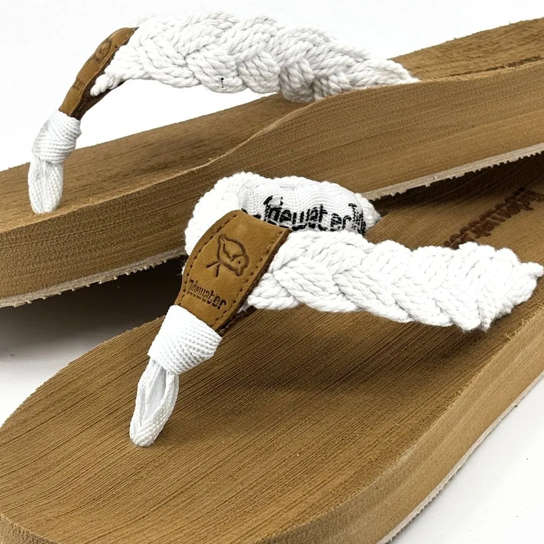 Tidewater Flip Flops White Harbor