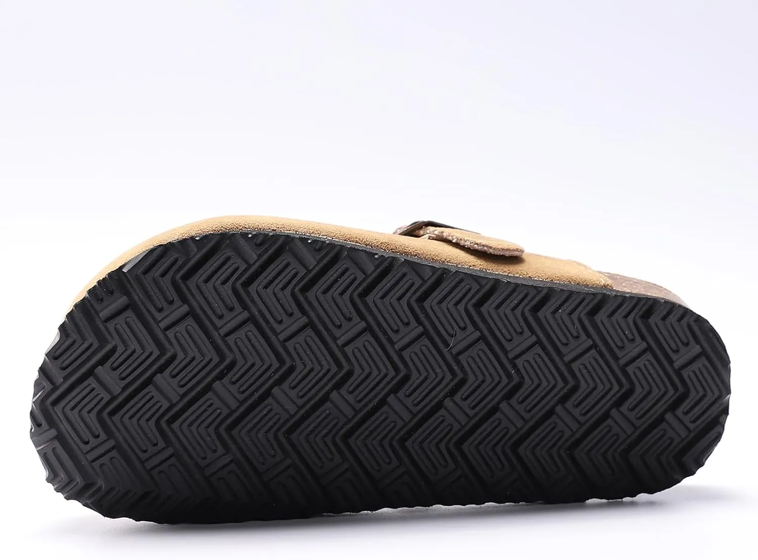 Toddler Suede Clogs Kids Cute Clogs Boys Girls Cork Sandals Adjustable Buckle Mules Indoor Outdoor Slip-on Slippers Potato Shoes
