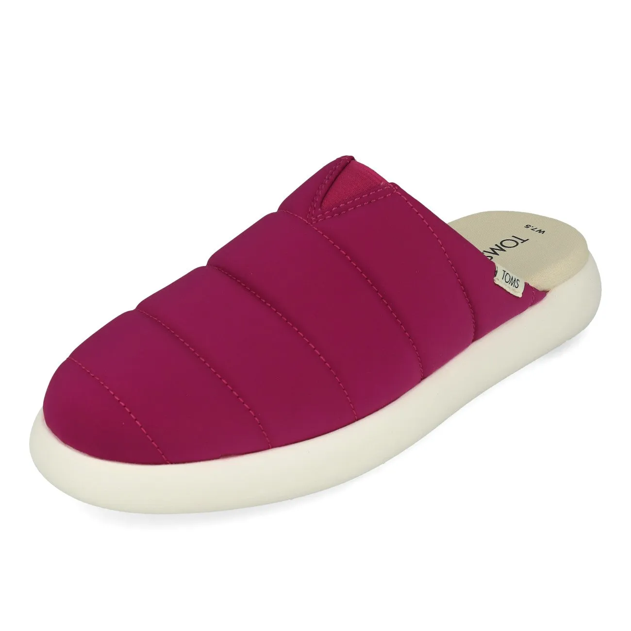 Toms Womens Alpargata Mallow Mule Damen Dark Fuchsia Matte Woven