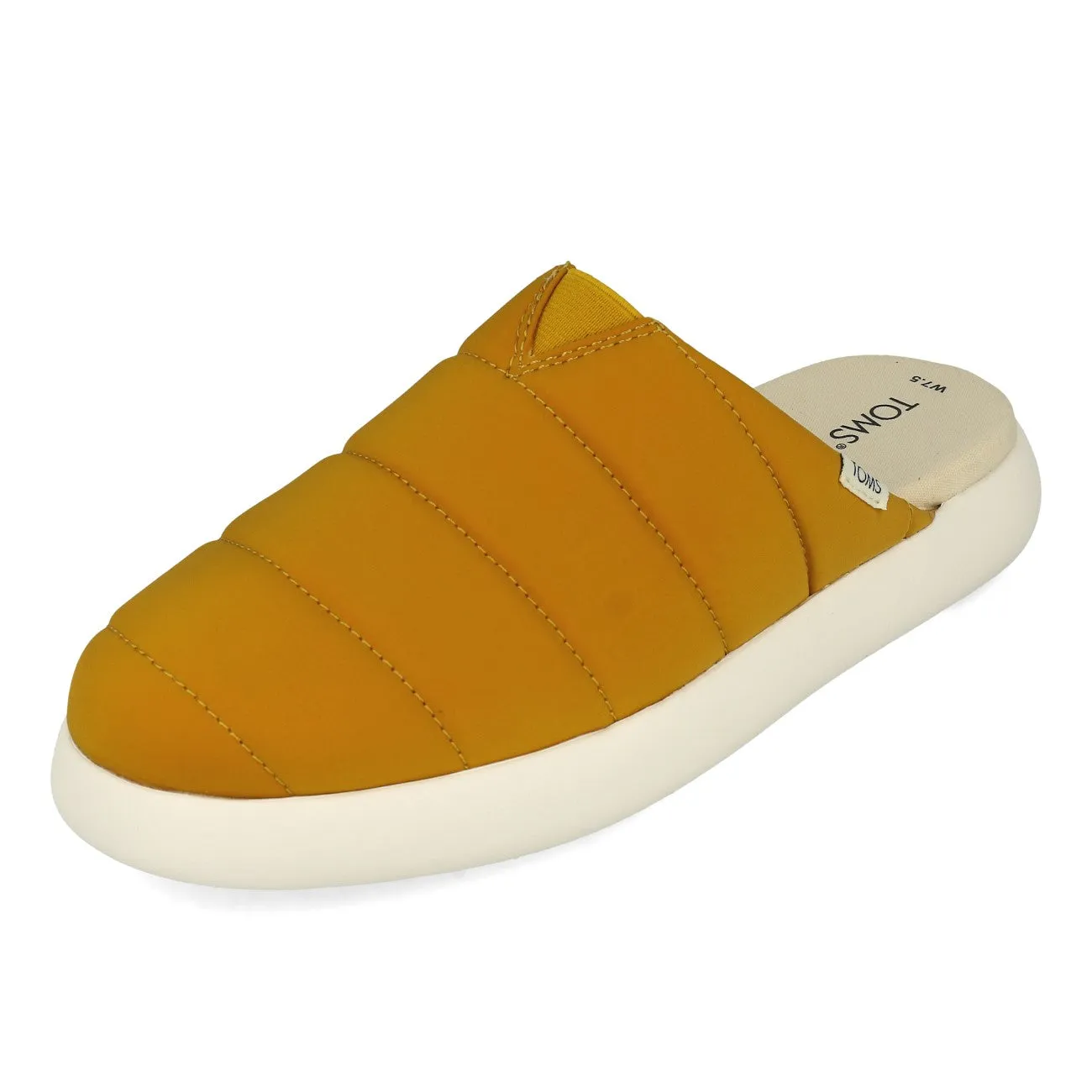 Toms Womens Alpargata Mallow Mule Damen Dark Mustard Matte Woven