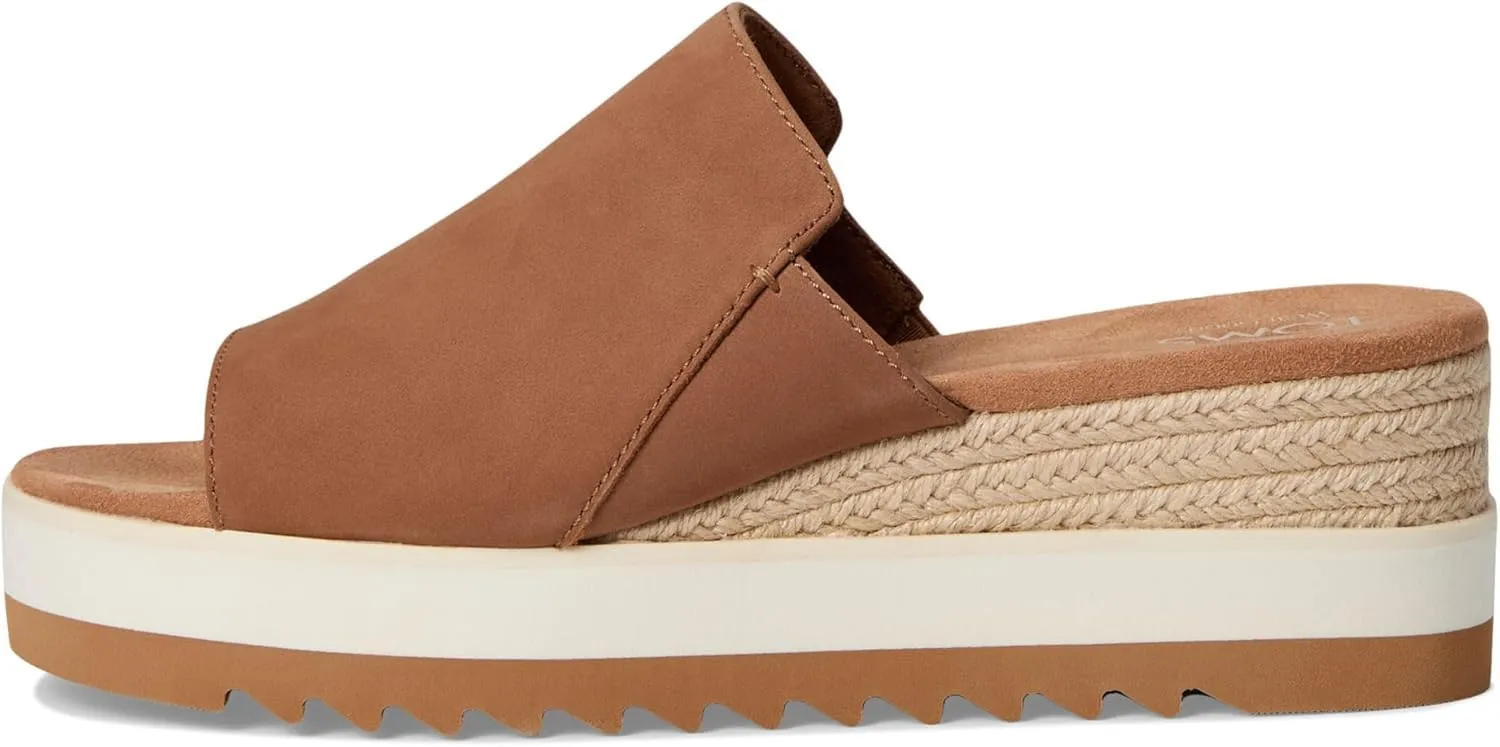 TOMS Women's Diana Mule Espadrille Wedge Sandal