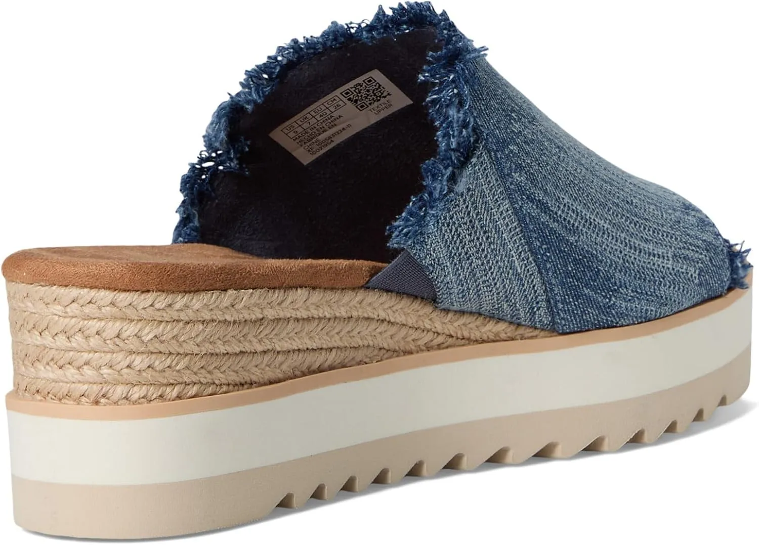 TOMS Women's Diana Mule Espadrille Wedge Sandal