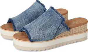 TOMS Women's Diana Mule Espadrille Wedge Sandal