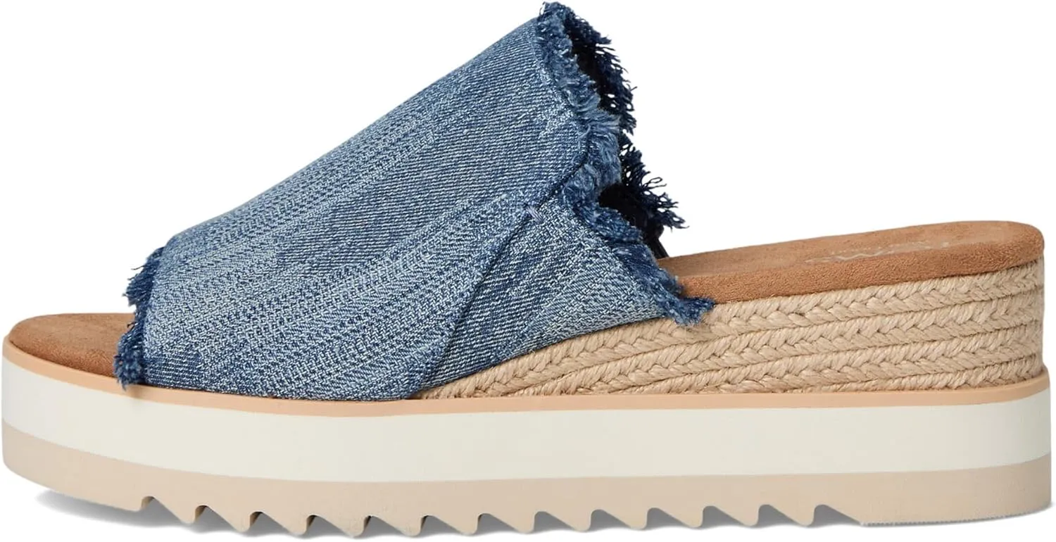 TOMS Women's Diana Mule Espadrille Wedge Sandal