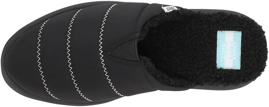 TOMS Womens Krost X Alpargata Mallow Mule Flats Casual - Black
