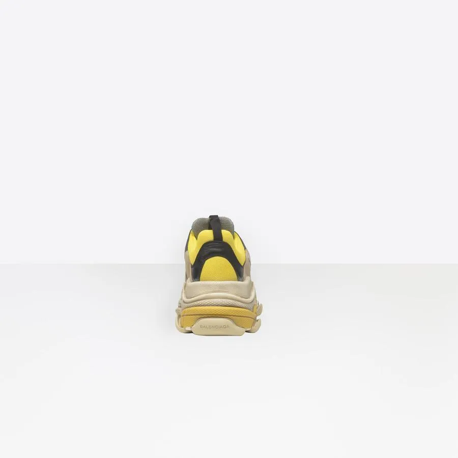 Triple S Balenciaga Sneaker Green, Yellow