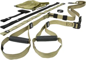 TRX Tactical Gym Suspension Trainer, Home Gym Kit, Fitness Training Designed for Military Veterans, Home Gym System with Exercise Straps