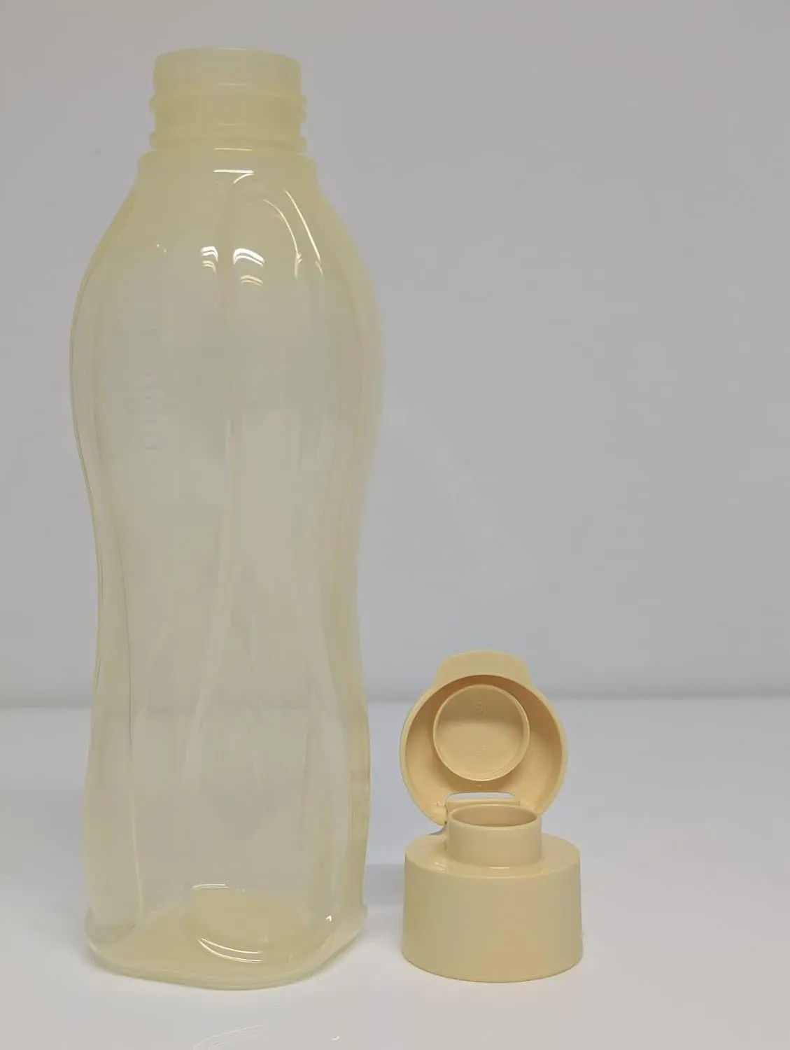 Tupperware to Go Eco 500 ml Children's Eco Easy Flip Top Drinking Bottle EcoEasy for Carbonated Drinking Bottle (Yellow)