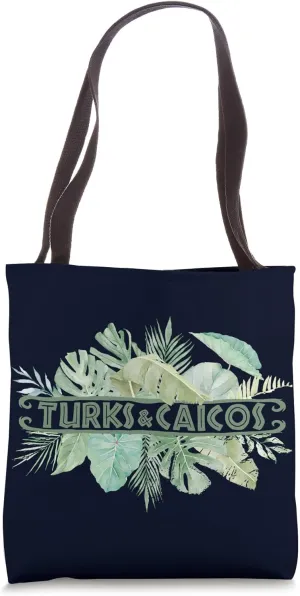 Turks and Caicos Palms Rainforest Caribbean Gift Souvenir Tote Bag