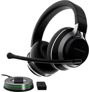 Turtle Beach Stealth Pro Multiplatform Wireless Noise-Cancelling Gaming Headset for Xbox Series X|S, Xbox One, PS5, PS4, PC, Mac, Mobile – Swappable Batteries – Black