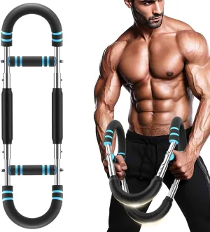 Twister Arm Exerciser, 66-110lbs 3-Level Adjustable Chest Workout Equipment, Arm Trainer for Men, Portable Chest Exerciser, Chest Clip Muscle Fitness Device, Gift for Fitness Beginners