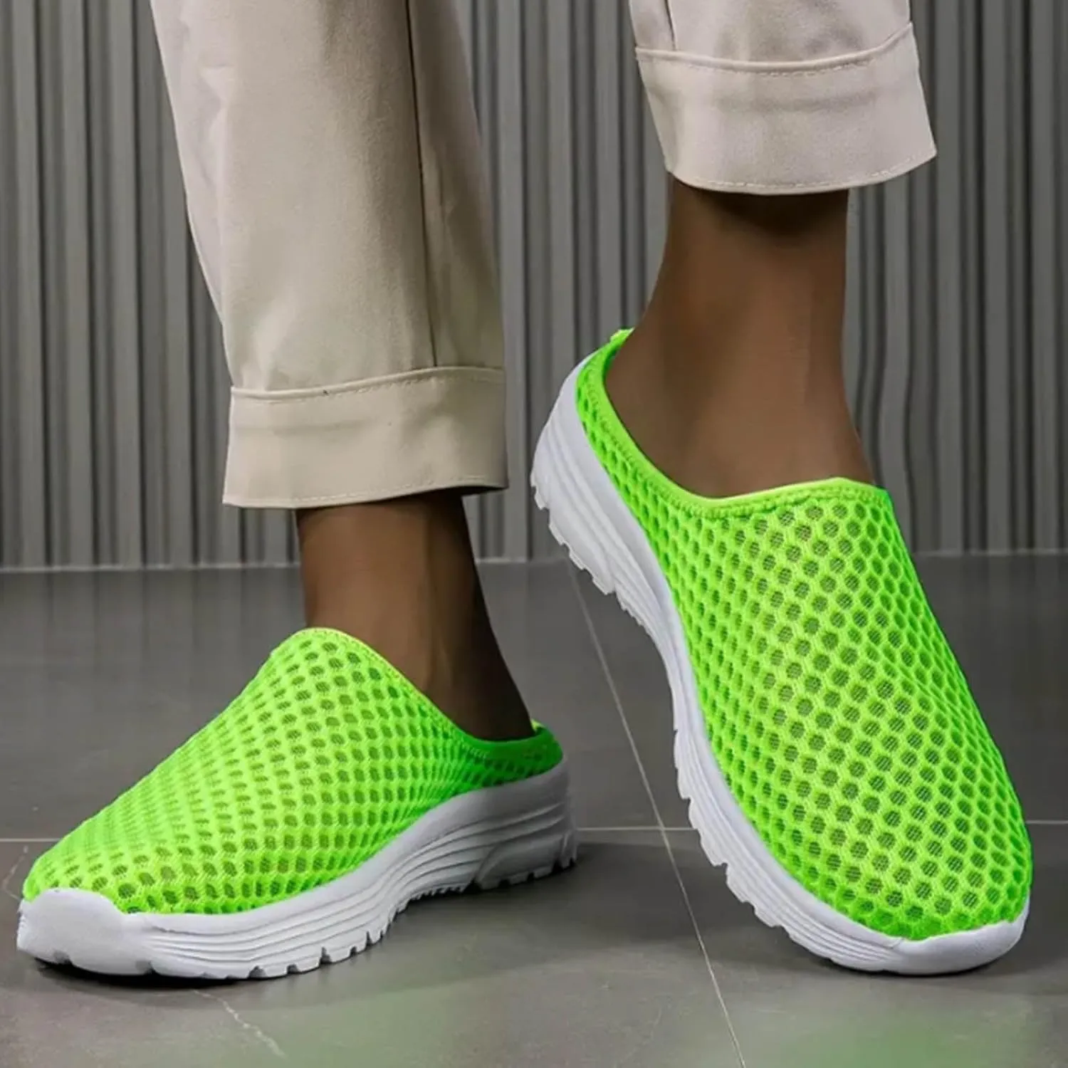 Unisex Lazy Slip On Casual And Comfortable Slippers For Men And Women Casual Wingtip Shoes Men