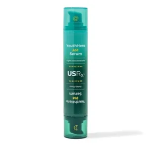 Urban Skin Rx® YouthHero AM/PM Serums | 2-In-1 Dual-Formula Delivery Targets Sun Damage   Discolorations, Fine Lines   Wrinkles & Visibly Firms Skin, Cruelty Free, All Skin Types | 1.0 Fl Oz Total