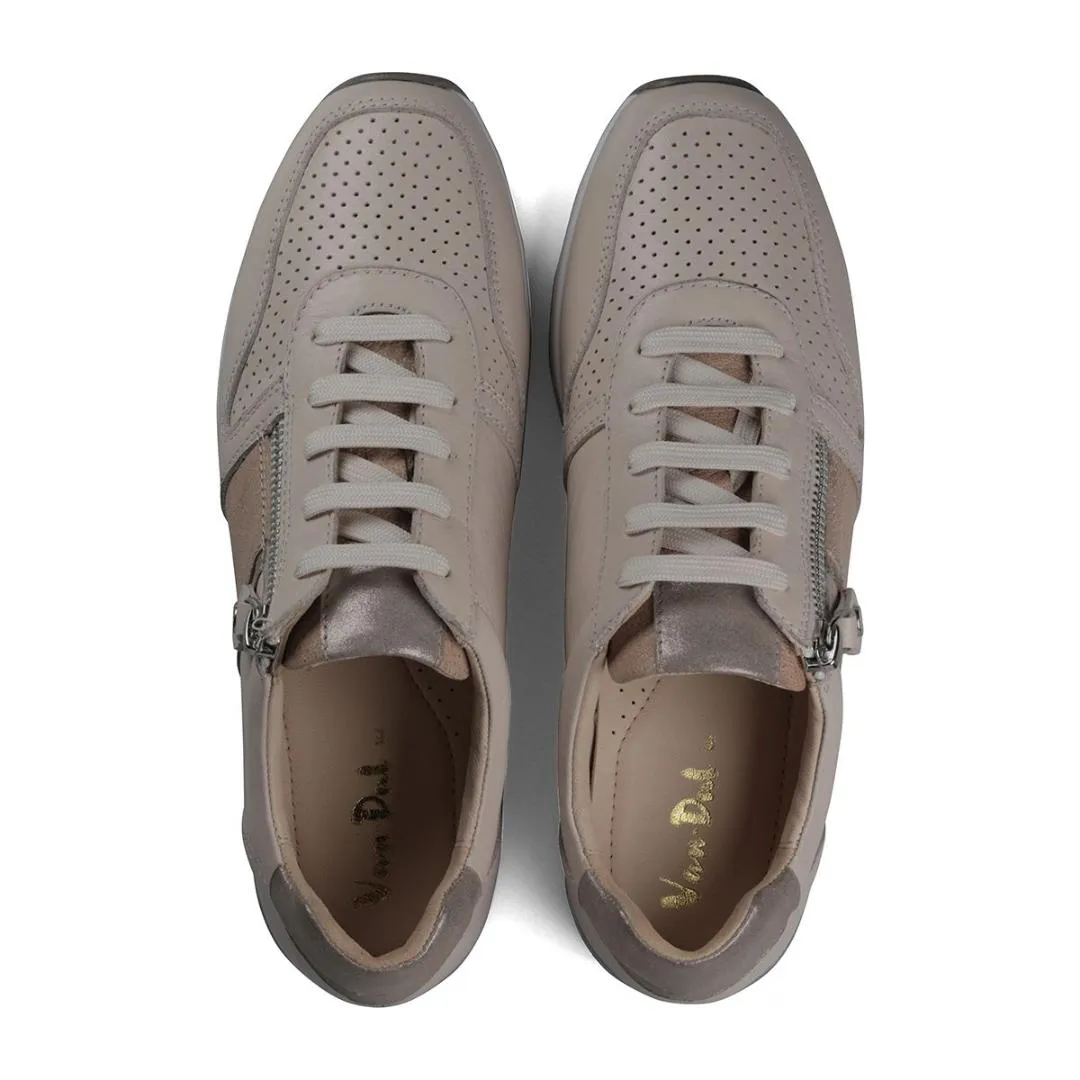 Van Dal Tess Trainers - Taupe Leather