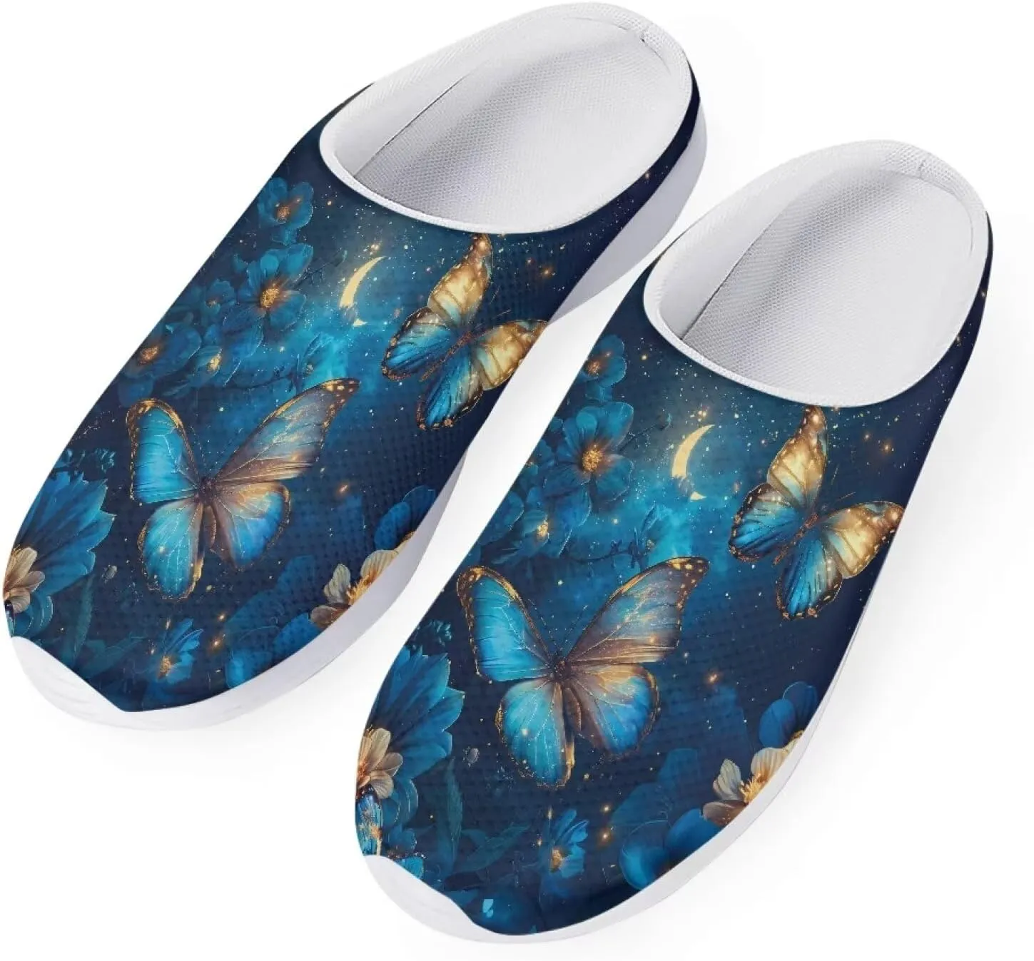 Veniyate Unisex Garden Clogs for Men Women Mules Clogs Slip on Mesh Sandals Slippers for Home Beach Footwear