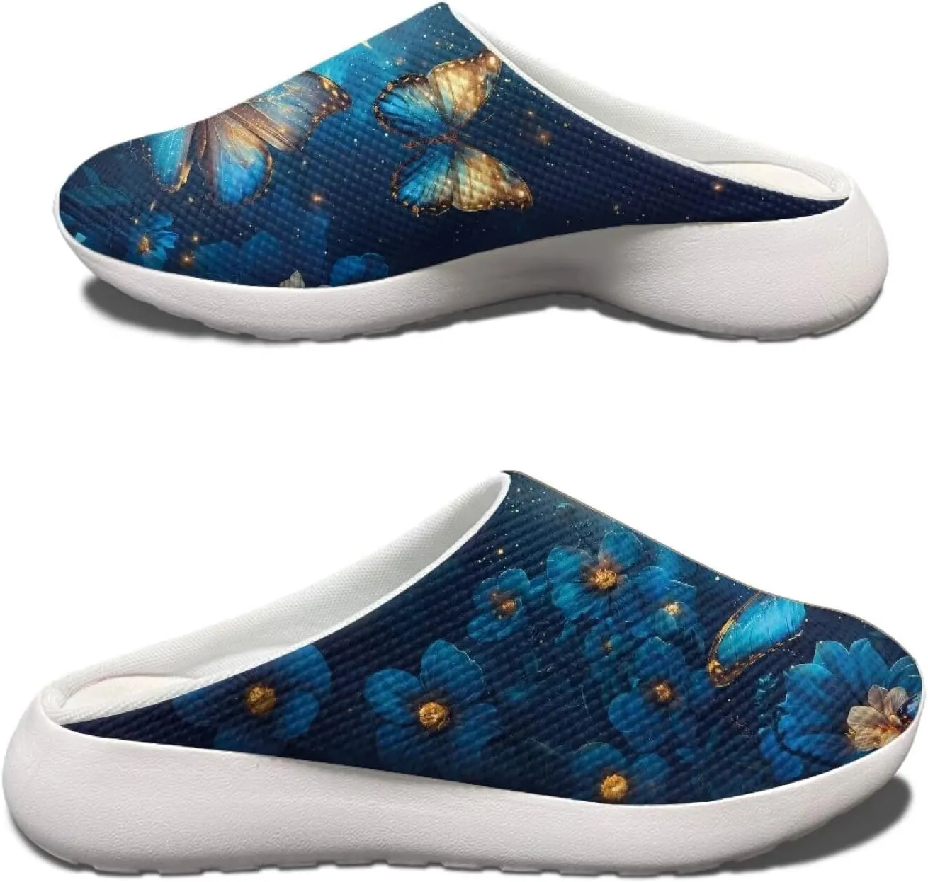 Veniyate Unisex Garden Clogs for Men Women Mules Clogs Slip on Mesh Sandals Slippers for Home Beach Footwear